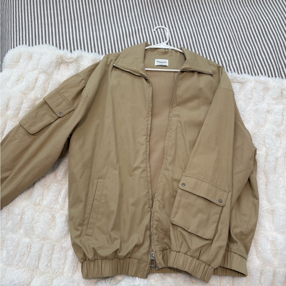 House of CB Utility Jacket Khaki